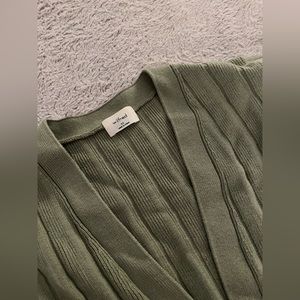 Aritzia Wilfred Plunge Cardigan